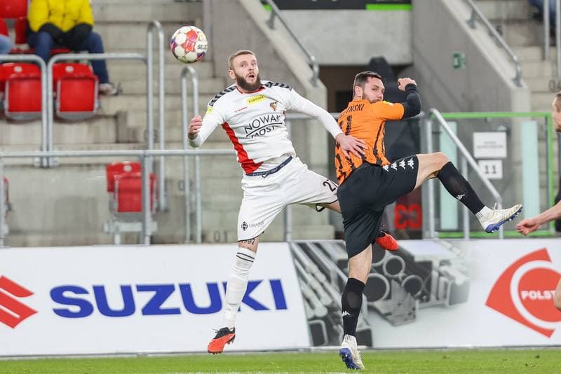 Football. Fortuna I Liga. Zaglebie Sosnowiec - Chrobry Glogow. 19.12.2023