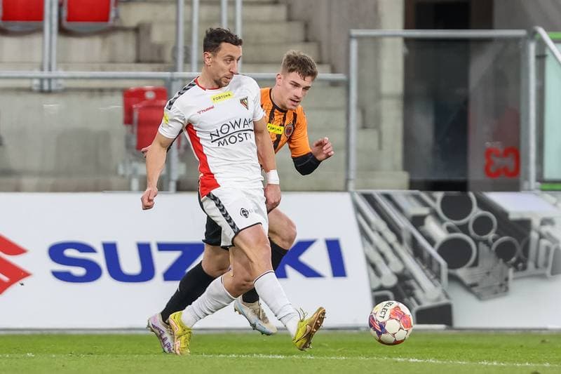Football. Fortuna I Liga. Zaglebie Sosnowiec - Chrobry Glogow. 19.12.2023
