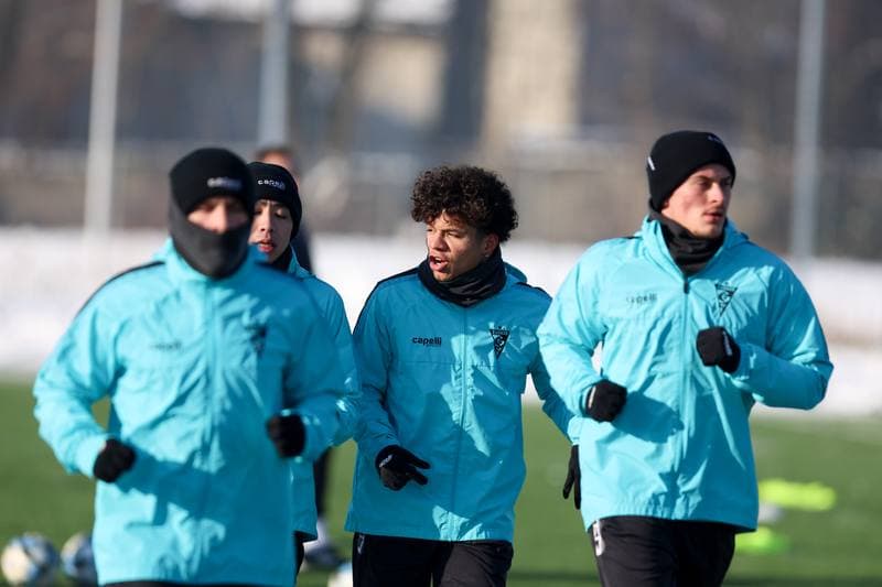 Football. Gornik Zabrze. Training. 10.01.2024