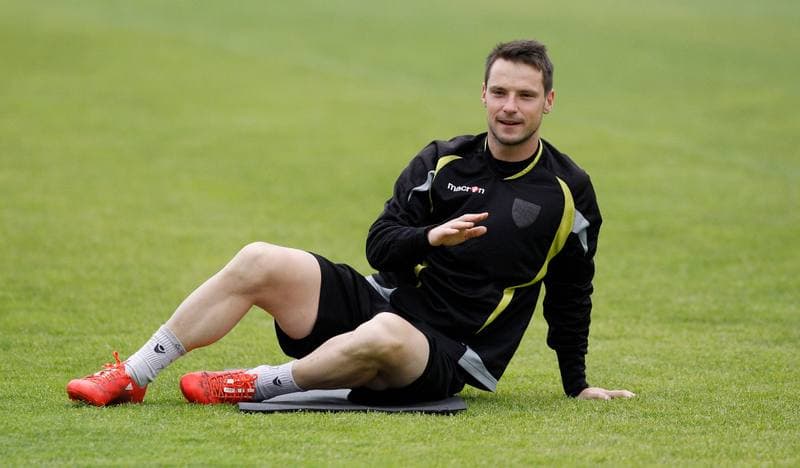 Football. GKS Katowice. Training. 28.05.2015