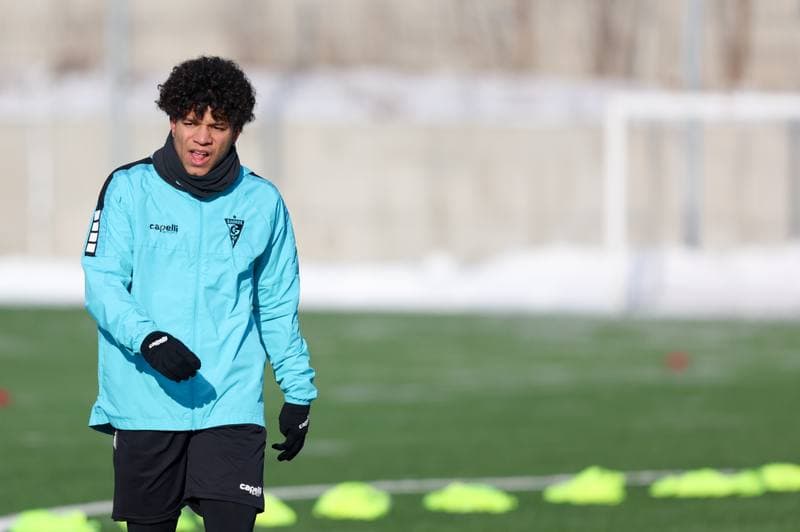 Football. Gornik Zabrze. Training. 10.01.2024