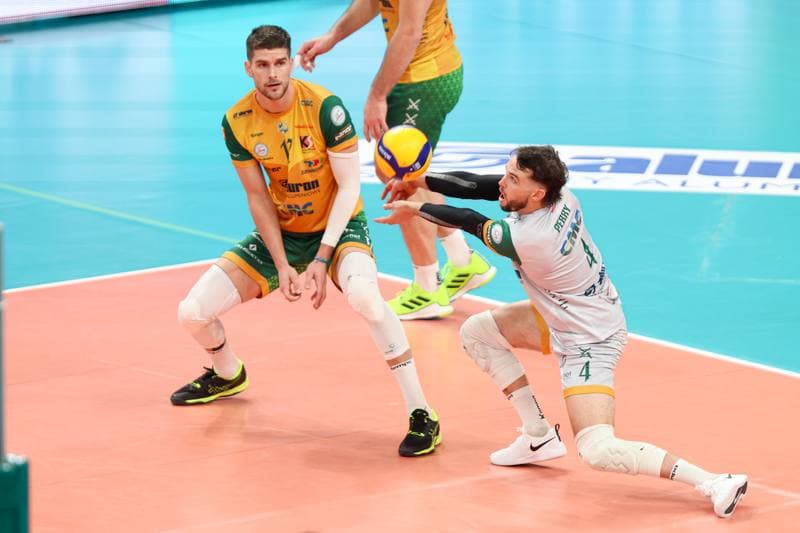 Volleyball. CEV Cup. Aluron CMC Warta Zawiercie - Allianz Milano. 10.01.2024