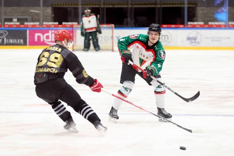 Ice Hockey. Tauron Hokej Liga. GKS Tychy - Comarch Cracovia. 12.01.2024