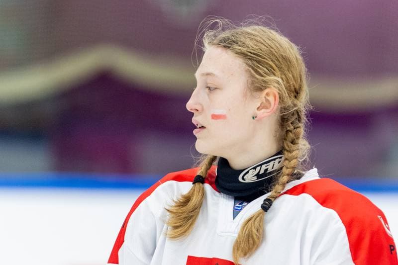Ice Hockey. Women's U18 World Championship Division 1B. Poland - Denmark. 12.01.2023