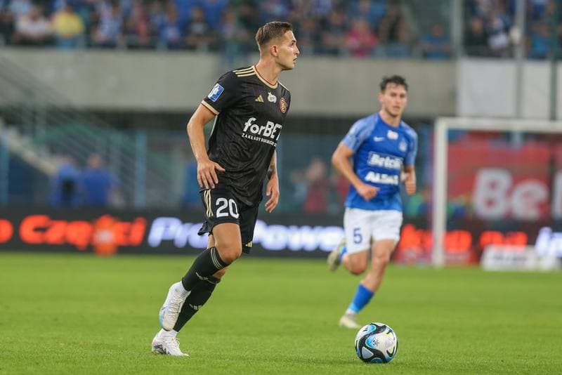 Football. PKO BP Ekstraklasa. Ruch Chorzow - LKS Lodz. 28.07.2023