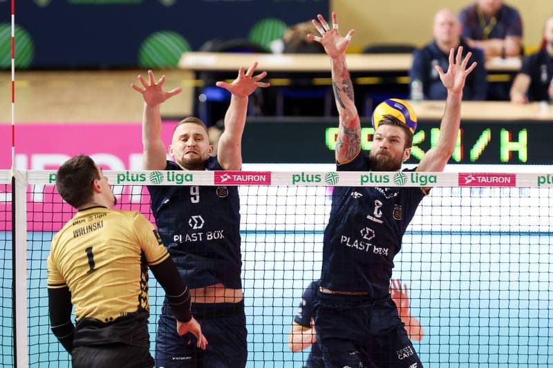Volleyball. PlusLiga. GKS Katowice - Projekt Warszawa. 19.01.2024