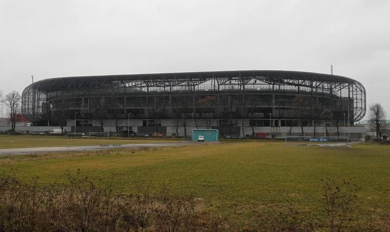 Football. Gornik Zabrze. Press Conference. 16.02.2016