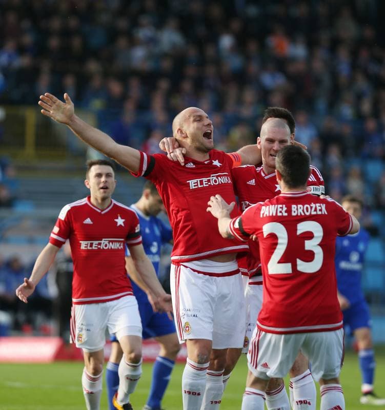 Football. Ekstraklasa. Ruch Chorzow - Wisla Krakow. 03.04.2016