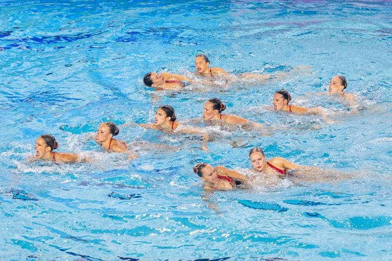 Artistic Swimming. European Games 2023. Team Free Routine Combination. 23.06.2023