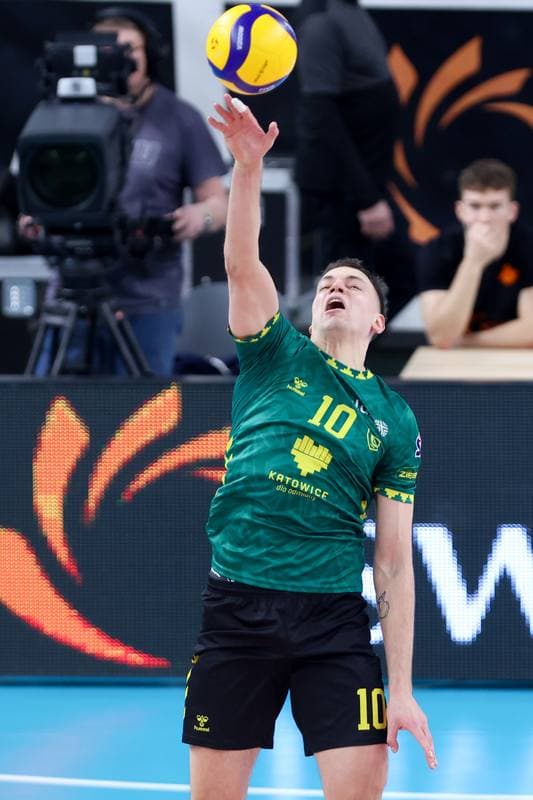 Volleyball. PlusLiga. Jastrzebski Wegiel - GKS Katowice. 03.02.2024