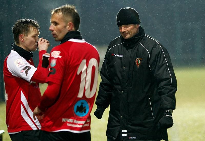 Football. Friendly Match. Zaglebie Sosnowiec - LZS Piotrowka. 11.03.2015