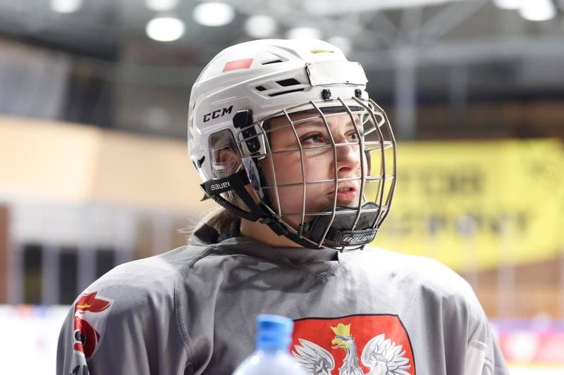 Ice Hockey. Poland national team. Training. 05.02.2024