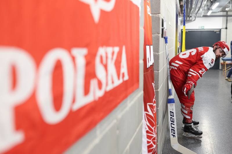 Ice Hockey. Olympic Qualification. Poland - Ukraine. 09.02.2024