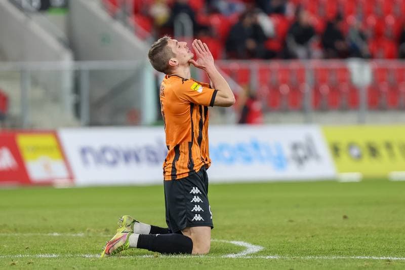 Football. Fortuna I Liga. Zaglebie Sosnowiec - Chrobry Glogow. 19.12.2023