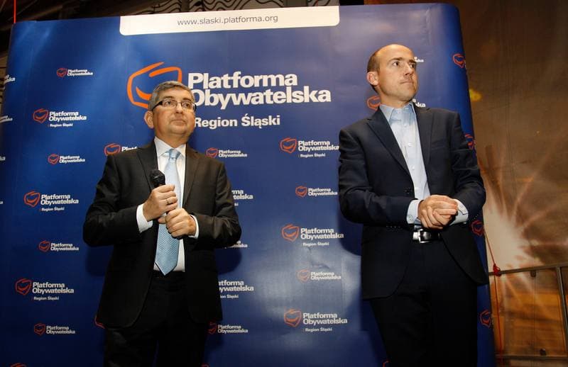 Evening of the Election - Civic Platform. Katowice. 25.10.2015