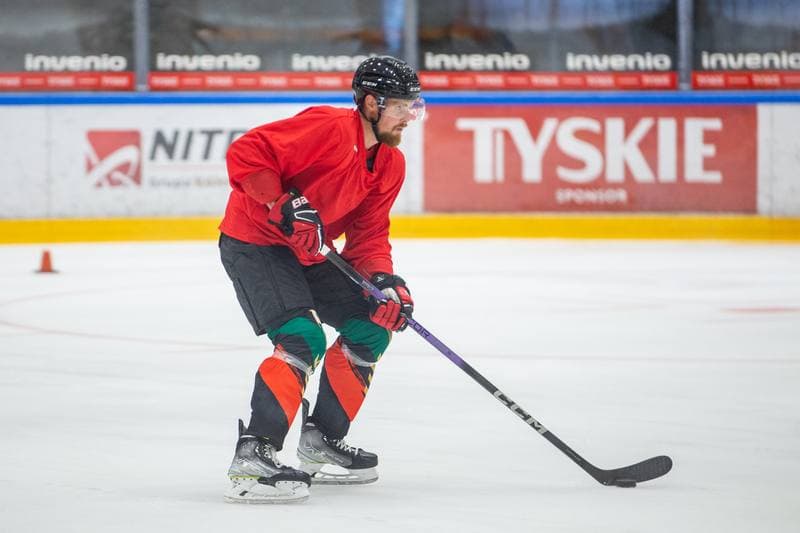 Ice Hockey. GKS Tychy. Training. 24.07.2023