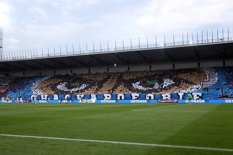 Football. HET Liga. Banik Ostrava - Slavia Prague. 06.08.2017