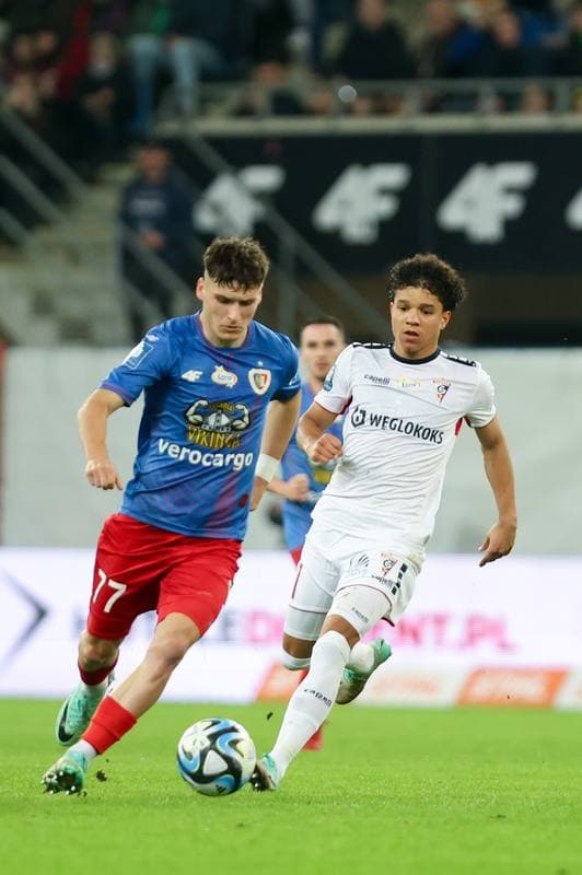 Football. PKO BP Ekstraklasa. Piast Gliwice - Gornik Zabrze. 10.02.2024