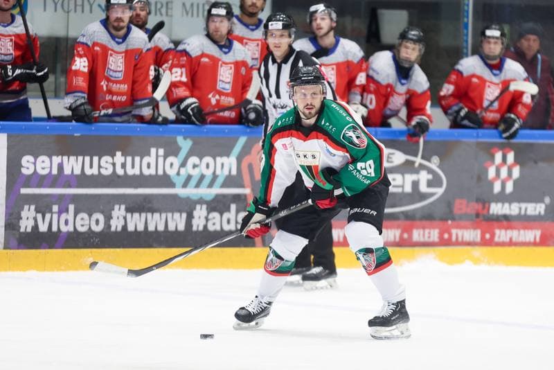 Ice Hockey. Tauron Hokej Liga. GKS Tychy - Marma Ciarko STS Sanok. 19.01.2024