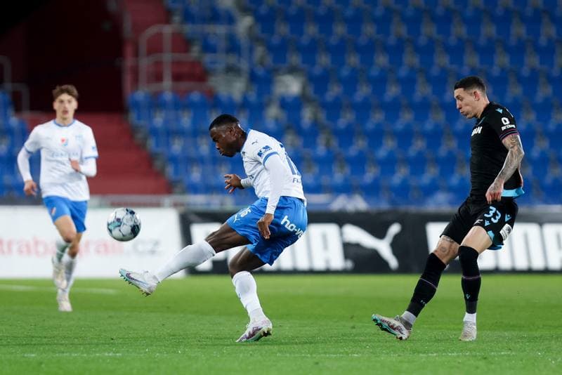 Football. Fortuna:Liga. Banik Ostrava - Viktoria Plzen. 13.02.2024
