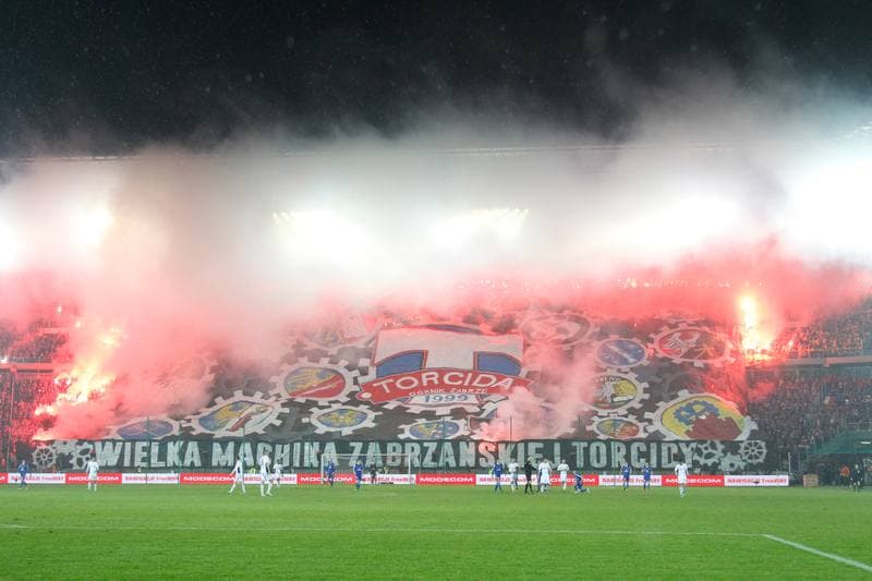 Football. Ekstraklasa. Gornik Zabrze - Ruch Chorzow. 21.02.2016