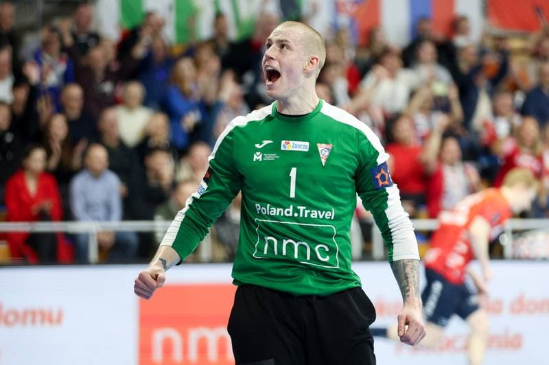 Handball. EHF European League. Gornik Zabrze - Rhein-Neckar Lowen. 13.02.2024