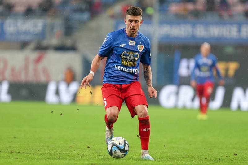 Football. PKO BP Ekstraklasa. Piast Gliwice - Cracovia Krakow. 23.02.2024