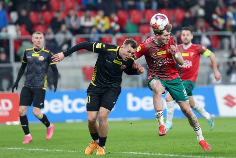 Football. Fortuna I Liga. Zaglebie Sosnowiec - Znicz Pruszkow. 18.02.2024