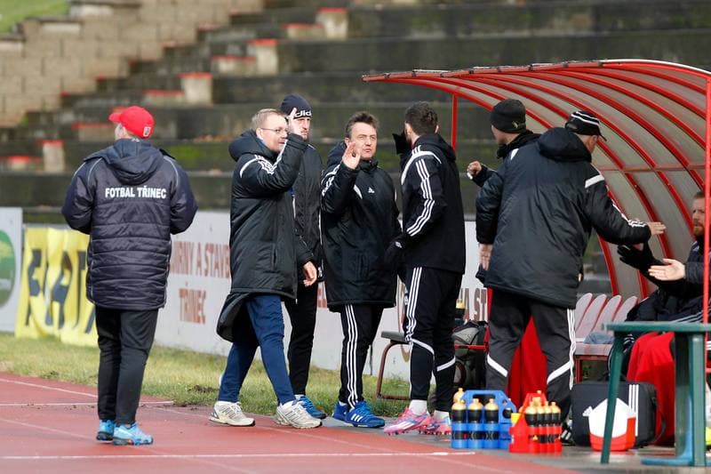 Football. Fortuna Narodni Liga. FK Fotbal Trinec - Banik Ostrava. 19.11.2016