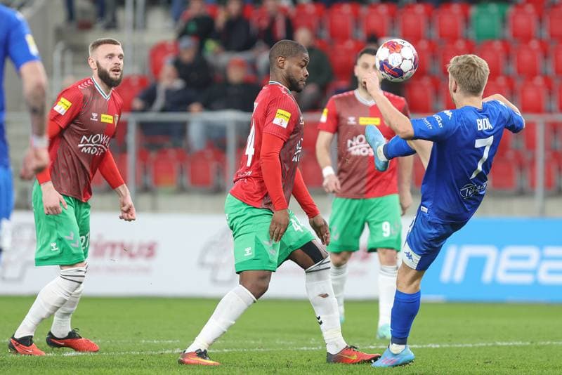 Football. Fortuna I Liga. Zaglebie Sosnowiec - Podbeskidzie Bielsko-Biala. 03.03.2024