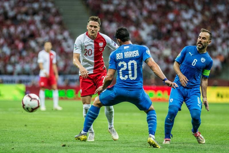 Football. Euro 2020 Qualifiers. Poland - Israel. 10.06.2019