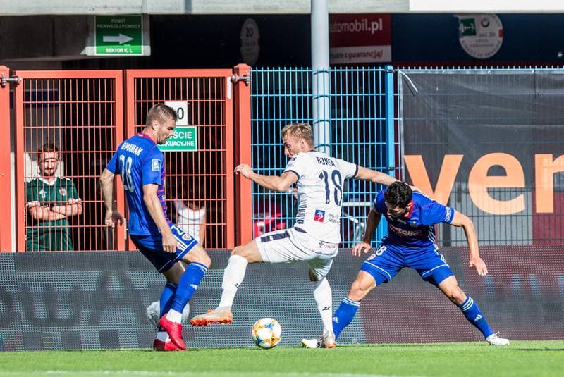 Football. PKO BP Ekstraklasa. Piast Gliwice - Pogon Szczecin. 04.08.2019