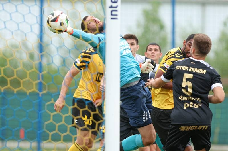Football. Sparing. GKS Katowice - Hutnik Krakow. 30.06.2024