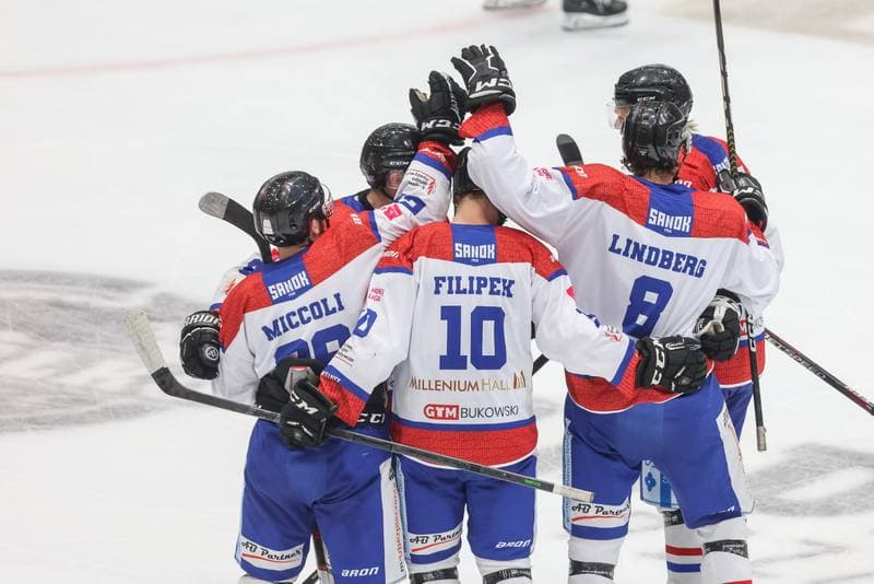 Ice Hockey. Tauron Hokej Liga. Zaglebie Sosnowiec - Marma Ciarko STS Sanok. 17.09.2023