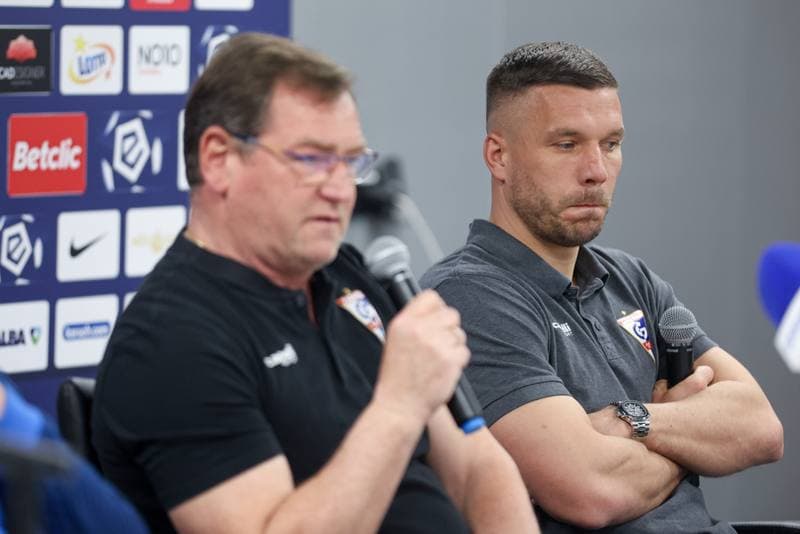 Football. Ruch Chorzow. Press Conference. 14.03.2024