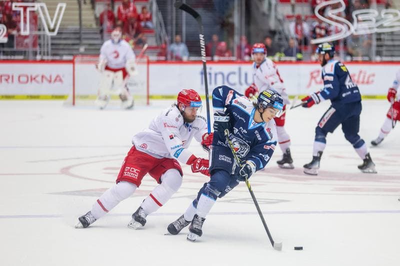 Ice Hockey. Tipsport Extraliga. Ocelari Trinec - Bily Tygri Liberec. 21.09.2023