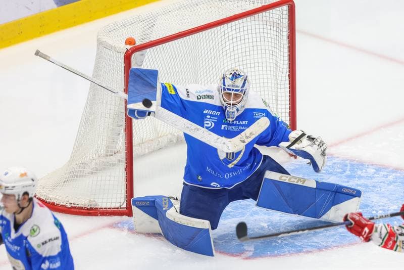 Ice Hockey. Tauron Hokej Liga. Zaglebie Sosnowiec - Re-Plast Unia Oswiecim. 08.10.2023