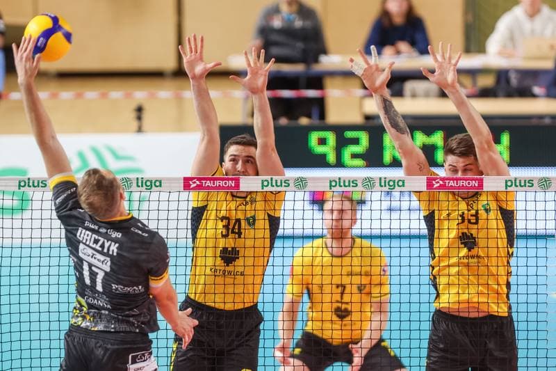Volleyball. PlusLiga. GKS Katowice - Trefl Gdansk. 22.10.2023