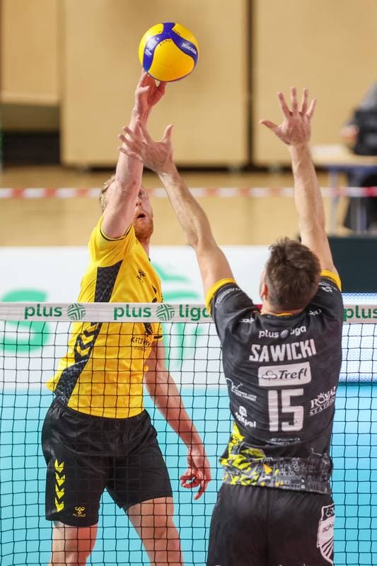 Volleyball. PlusLiga. GKS Katowice - Trefl Gdansk. 22.10.2023