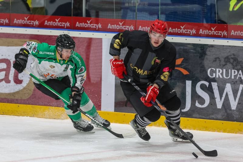 Ice Hockey. Tauron Hokej Liga. JKH GKS Jastrzebie - Comarch Cracovia. 02.11.2023