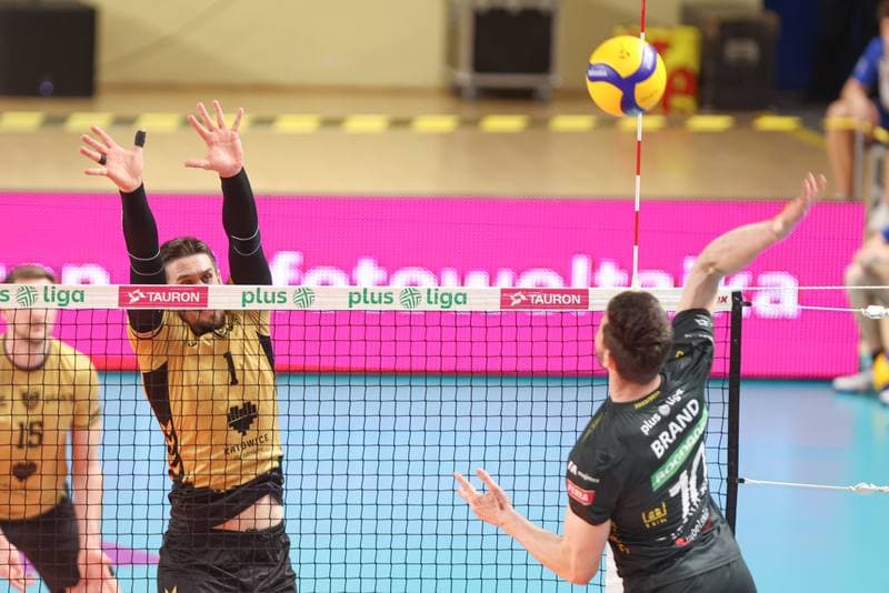 Volleyball. PlusLiga. GKS Katowice - Bogdanka LUK Lublin. 08.04.2024