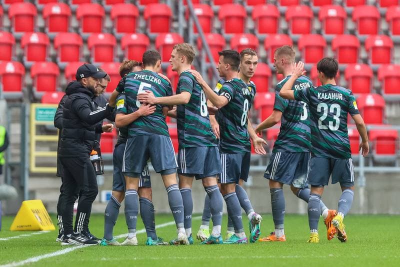 Football. Fortuna I Liga. GKS Tychy - Lechia Gdansk. 05.11.2023