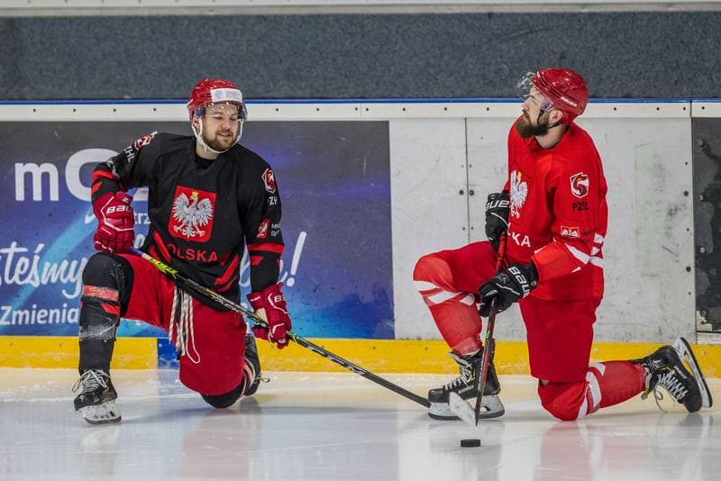 Ice Hockey. Poland national team. Training. 06.05.2021