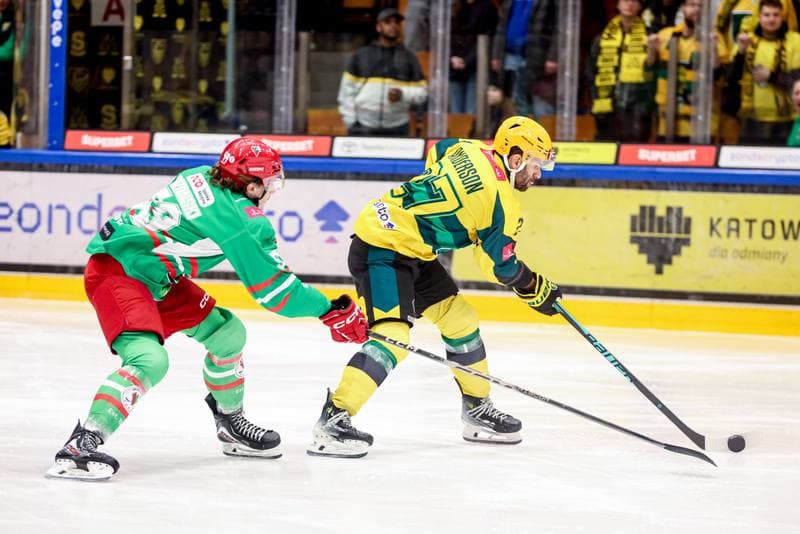 Ice Hockey. Tauron Hokej Liga. GKS Katowice - ECB Zaglebie Sosnowiec. 03.10.2025