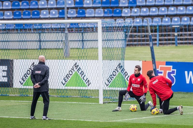 Football. Poland national team. Training. 12.11.2020