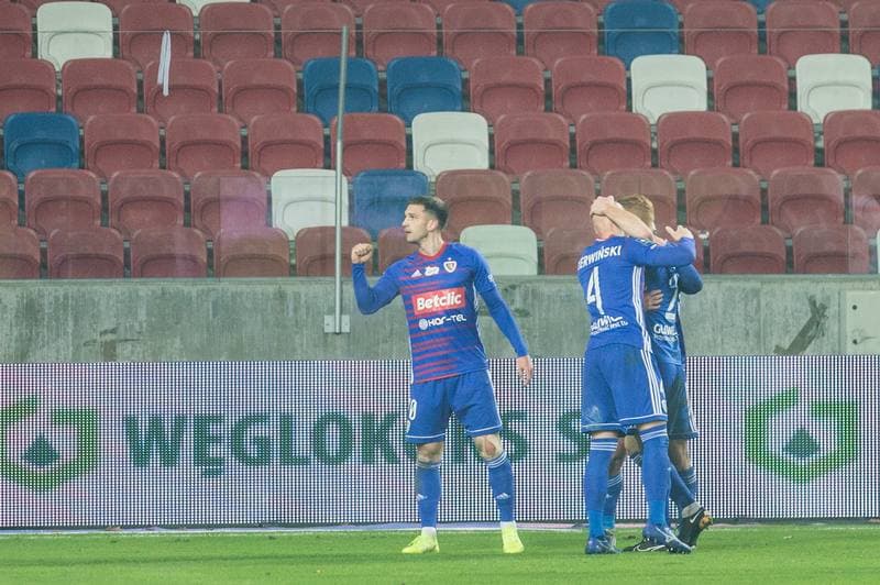 Football. PKO BP Ekstraklasa. Gornik Zabrze - Piast Gliwice. 20.11.2020