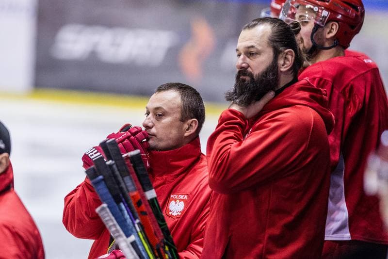Ice Hockey. Poland national team. Training. 14.12.2020