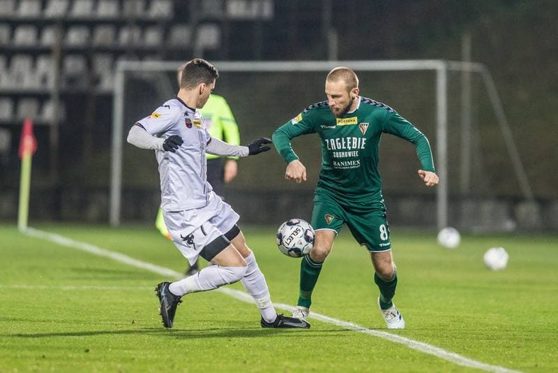 Football. Fortuna I Liga. Zaglebie Sosnowiec - Chrobry Glogow. 24.11.2021