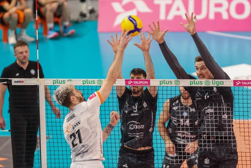 Volleyball. PlusLiga. Jastrzebski Wegiel - Enea Czarni Radom. 16.11.2023