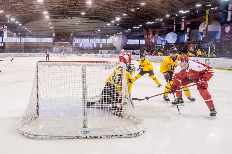 Ice Hockey. Three Seas Tournament. Poland - Lithuania. 19.04.2021